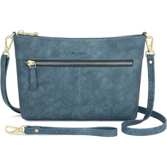 Women Shoulder Handbags Adjustable Strap Blue - Picture 1 of 6